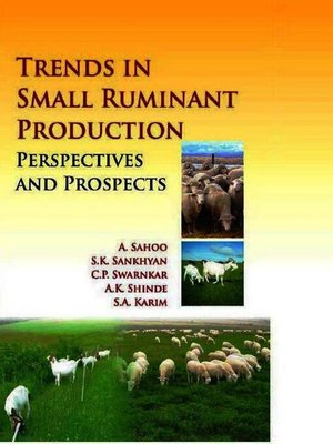 cover image of Trends in Small Ruminant Production